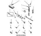 Amana LWM251W/P1176301WW power cord & terminals diagram
