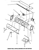 Graphic panel, control housing plate & controls