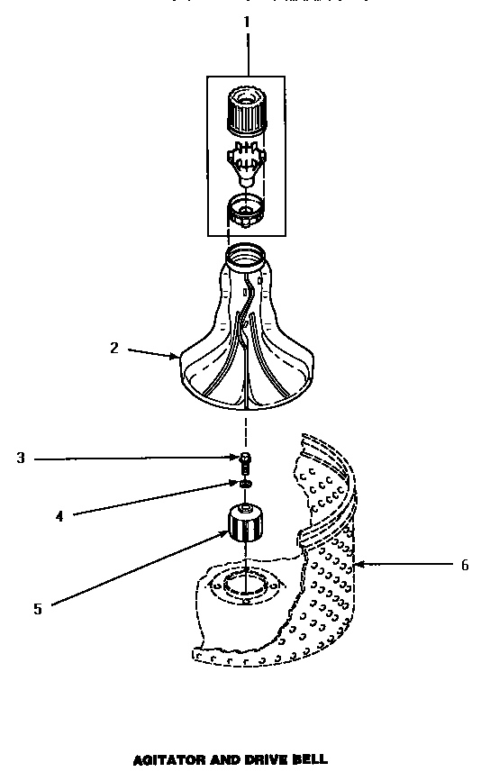 Agitator & drive bell