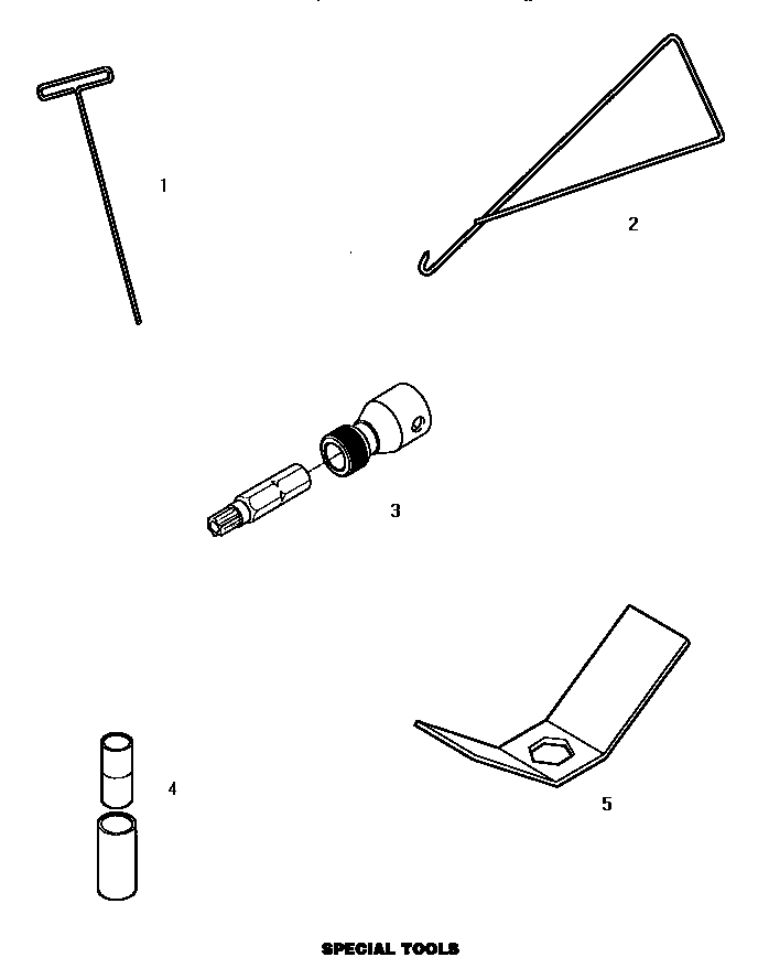 SPECIAL TOOLS (CW8203W/PCW8203W) (CW8403W/P1163311WW) (LW8203W/P1163212WW) (LW8403W/P1163305WW)