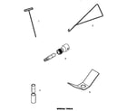 Crosley CW8403W-P1163311WW special tools (cw8203w/pcw8203w) (cw8403w/p1163311ww) (lw8203w/p1163212ww) (lw8403w/p1163305ww) diagram