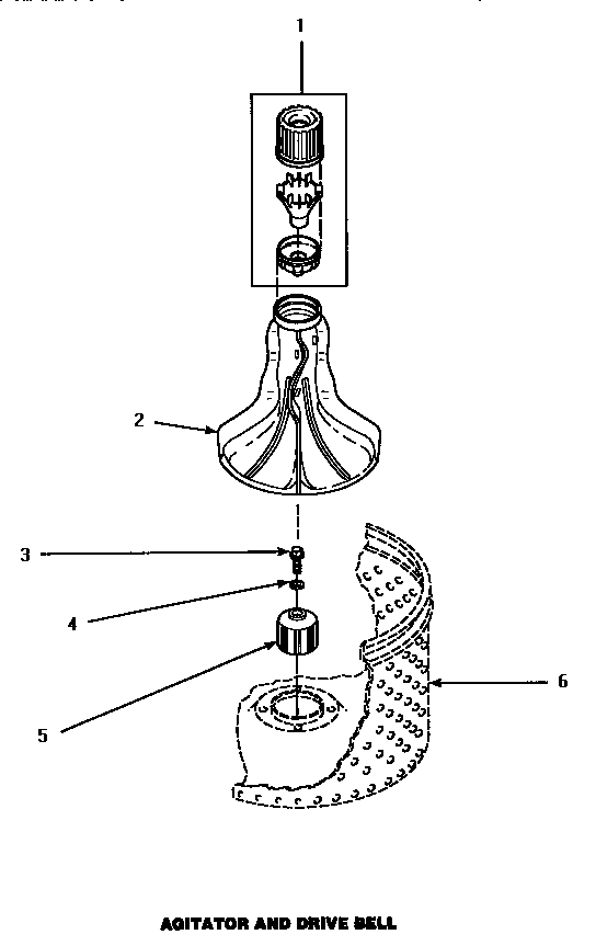 Agitator & drive bell