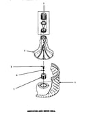 Agitator & drive bell (cw9203w/p1163405ww) (lw4603l/p1163404wl) (lw4603w/p1163403ww) (lw9203w/p1163401ww)