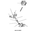 Amana LW4603L/P1163404WL mixing valve assembly (cw9203w/p1163405ww) (lw4603l/p1163404wl) (lw4603w/p1163403ww) (lw9203w/p1163401ww) diagram