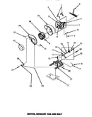 Motor, exhaust fan & belt