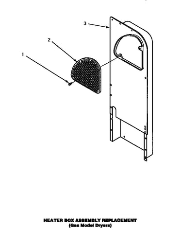 Heater box assembly (replacement) (lg4209l/p1158902wl) (lg4209w/p1158902ww) (lg4509l/p1163613wl) (lg4509w/p1163612ww) (lg4609l/p1163617wl) (lg4609w/p1163616ww) (lg8509w/p1163607ww) (lg8609w/p1163619ww) (lgm429l/p1176708wl) (lgm429w/p1176707ww) (lgm449l/p1