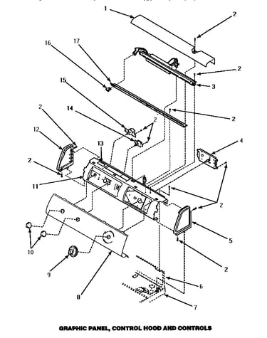 Graphic panel, control hood & controls
