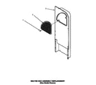Amana LGM849W/P1176710WW heater box assembly (replacement) diagram