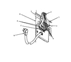 Amana CE4307L/P1163514WL power cord (ce4307l/p1163514wl) (ce4307w/p1163513ww) diagram