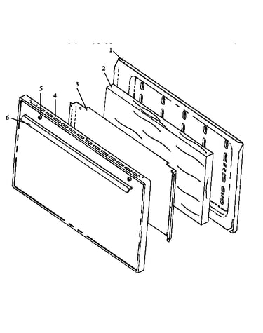 Oven door assembly (ehn3302w/p1142454nw) (ehn3402w,l/p1142420nw,l) (ehn3402w,l/p1142477nw,l) (ehn3412l/p1142499nl) (ehn3412w/p1142499nw)