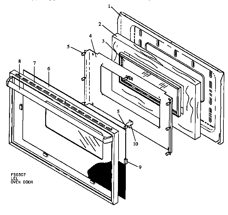 Oven door assembly (ehn3802w,l/p1142421nw,l) (ehn3802w,l/p1142478nw,l) (ehn3892w,l/p1142422nw,l) (ehn3892w,l/p1142479nw,l) (ehn3892ww/p1142422nww) (ehn3892ww/p1142479nww) (ejn3892w,l/p1142423nw,l) (ejn3892w,l/p1142481nw,l)