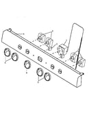 Front control panel assembly (ehn3302w/p1142454nw) (ehn3402w,l/p1142420nw,l) (ehn3402w,l/p1142477nw,l) (ehn3412l/p1142499nl) (ehn3412w/p1142499nw)