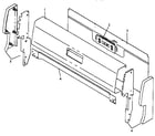 Amana SNK26AA/P1143089NW,L backguard assembly diagram