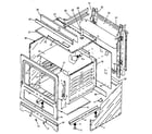 Amana SNE26ZZ/P1142455N cabinet section diagram