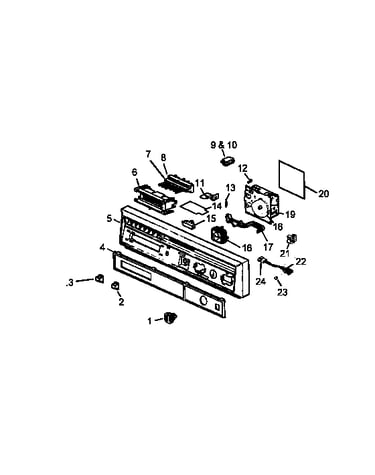 Control panel assembly