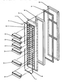 Freezer door (sg19sl/p1193701wl) (sg19sw/p1193701ww)
