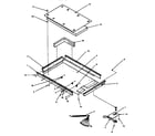 Amana CAK2T30W-P1131561N heater box assembly diagram