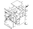 Amana CACO27SEW1/P41132338N cabinet section diagram