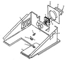 Amana CACO27SE1/P41132338N control compartment section diagram