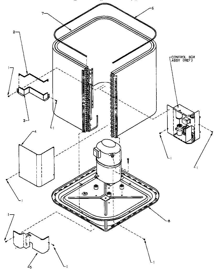 Cabinet assembly (rca18a2a/p1173301c) (rca24a2a/p1173302c) (rca30a2a/p1173303c) (rca36a2a/p1173304c) (rca36a3a/p1173305c) (rca36a4a/p1173306c) (rca42a2a/p1173307c) (rca48a2a/p1173308c) (rca48a3a/p1173309c) (rca48a4a/p1173310c) (rca60a2a/p1173311c) (rca60a