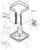 Cabinet assembly (rca18a2a/p1173301c) (rca24a2a/p1173302c) (rca30a2a/p1173303c) (rca36a2a/p1173304c) (rca36a3a/p1173305c) (rca36a4a/p1173306c) (rca42a2a/p1173307c) (rca48a2a/p1173308c) (rca48a3a/p1173309c) (rca48a4a/p1173310c) (rca60a2a/p1173311c) (rca60a