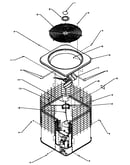 Cabinet & top assembly (rca18a2a/p1173301c) (rca24a2a/p1173302c) (rca30a2a/p1173303c) (rca36a2a/p1173304c) (rca36a3a/p1173305c) (rca36a4a/p1173306c) (rca42a2a/p1173307c) (rca48a2a/p1173308c) (rca48a3a/p1173309c) (rca48a4a/p1173310c) (rca60a2a/p1173311c) (