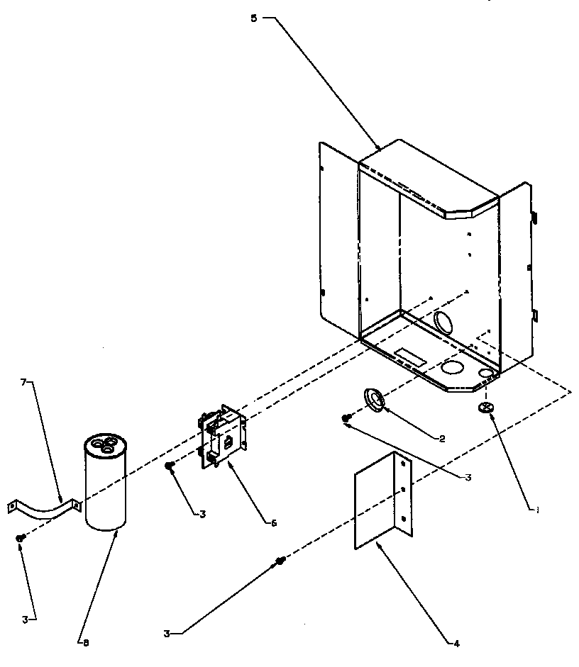 Control box assembly (rca18a2a/p1173301c) (rca24a2a/p1173302c) (rca30a2a/p1173303c) (rca36a2a/p1173304c) (rca36a3a/p1173305c) (rca36a4a/p1173306c) (rca42a2a/p1173307c) (rca48a2a/p1173308c) (rca48a3a/p1173309c) (rca48a4a/p1173310c) (rca60a2a/p1173311c) (rc