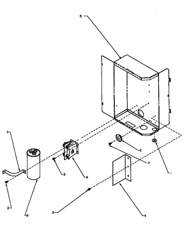 Control box assembly (rca18a2a/p1173301c) (rca24a2a/p1173302c) (rca30a2a/p1173303c) (rca36a2a/p1173304c) (rca36a3a/p1173305c) (rca36a4a/p1173306c) (rca42a2a/p1173307c) (rca48a2a/p1173308c) (rca48a3a/p1173309c) (rca48a4a/p1173310c) (rca60a2a/p1173311c) (rc