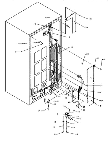 Cabinet back