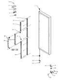 Door hinge & trim (ref)