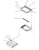 Shelving & drawers (ref)
