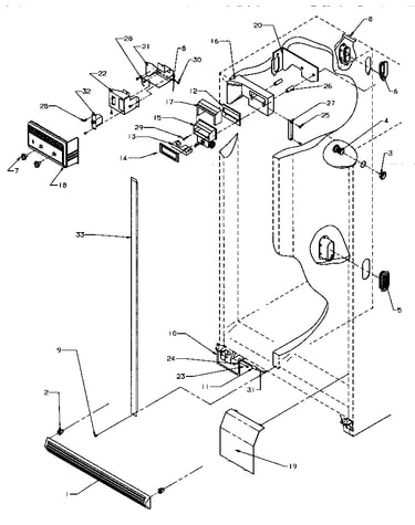 Controls and cabinet (ref/fzr)