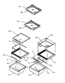 Shelving & drawers (ref)
