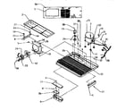 Amana SX25SE-P1190203WE machine compartment diagram