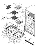 Cabinet shelving (tr22s4e/p1196201we) (tr22s4l/p1196201wl) (tr22s4w/p1196201ww) (tr25s5e/p1196401we) (tr25s5l/p1196401wl) (tr25s5w/p1196401ww) (tri22s4e/p1196301we) (tri22s4l/p1196301wl) (tri22s4w/p1196301ww)