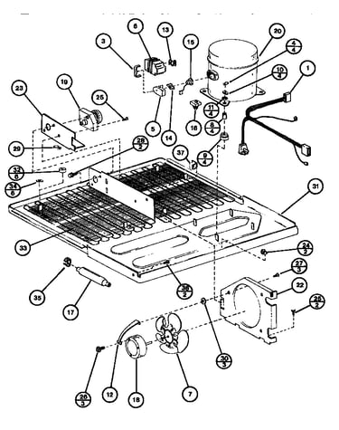 Compressor compartment