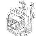 Caloric RLN362UL/P1142960NL cabinet section diagram