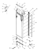 Door hinge and trim (ref)