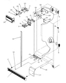 Controls and cabinet (ref/frz)