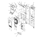 Amana SBDE20S4SW-P1190902WW evaporator and air handling diagram