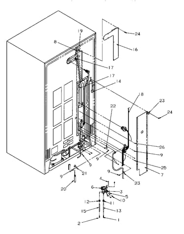 Cabinet back