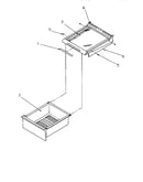 Shelving and drawers (ref)