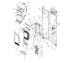 Amana SSD21SL-P1193901WL evaporator & air handling diagram