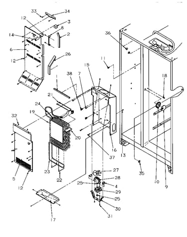 Evaporator & air handling