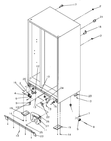 Drain system and rollers