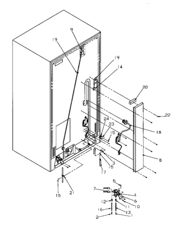 Cabinet back