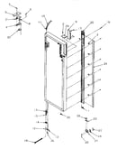 Door hinge and trim (ref)
