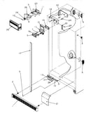 Controls and cabinet (ref/frz)