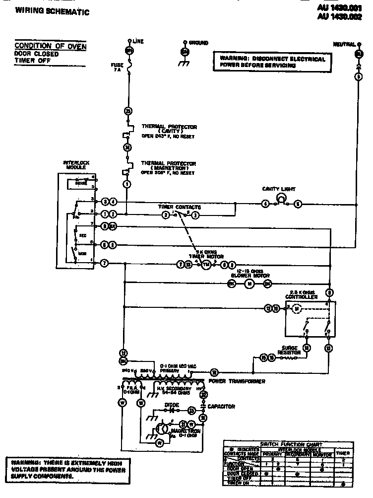 Wiring schematic