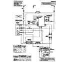 Amana MW600.000 wiring schematic diagram